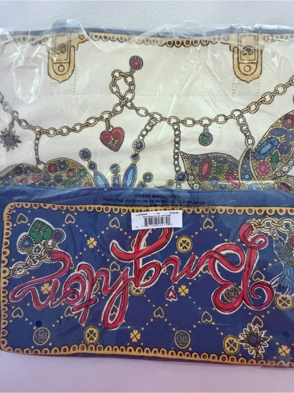 Brighton Gem Glittering Love Tote - Picture 4 of 4